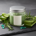 Clarified Emerald Herbal Hair-Growth Grease - Clear Jar